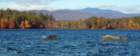 NH Lake and mountain