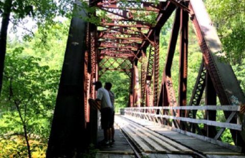 Ossipee train bridge