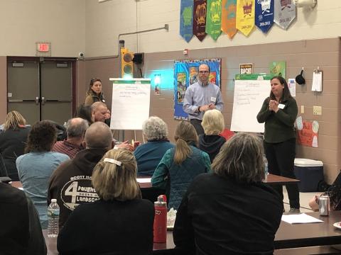 Community Profiles program assembly in Northfield NH